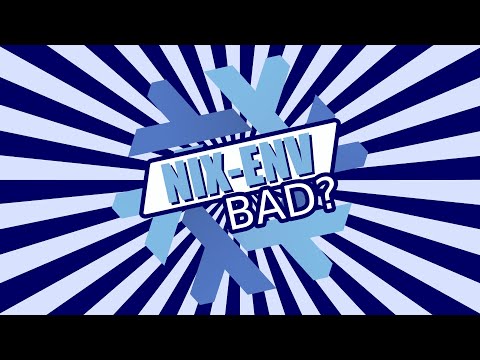 Is nix-env bad?