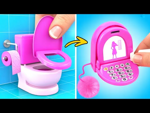 💰 Doe-Het-Zelf EXTREME MAKEOVER Voor Poppen: Creatieve Tiny House Bouwprojecten door 123GO!