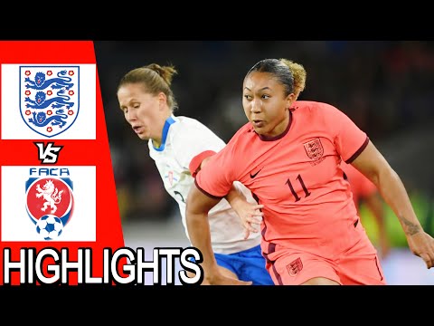 England vs Czech Republic | Extended Highlights | Women's International Friendly | 11 October, 2022