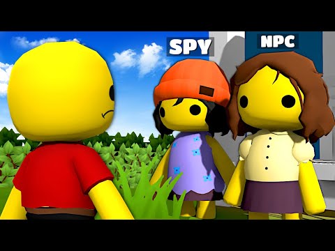 Pretending to be an NPC in Wobbly Life!