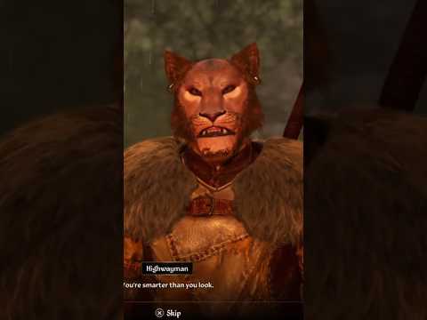 Pay up Or Else! Khajiit Highway Man #oblivion #remastered #elderscrolls #highwayman #playthrough