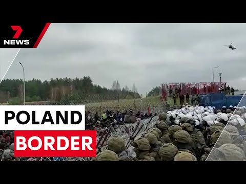The ‘hybrid war’ Russia is waging against Europe on the Poland-Belarus border | 7NEWS