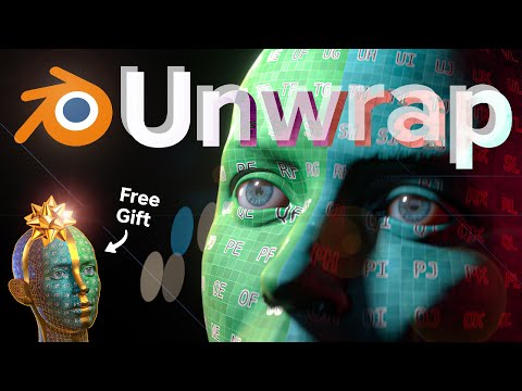 Organic Unwrapping in Blender | Full Class + Free Gift