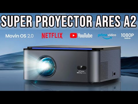 ARES A2: The 4K Projector That Does It All (PS5, Switch 2, Netflix...)