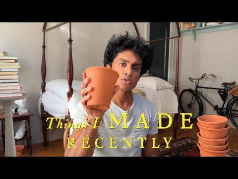 WHAT I'VE BEEN MAKING ALL SUMMER (BY HAND) and MY UPCOMING ONLINE SALE! - With Rajiv Surendra