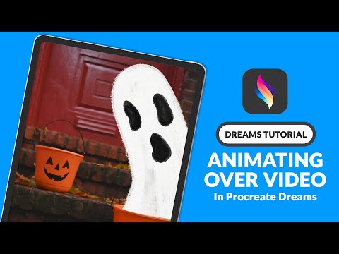 How To Animate Over Video | Procreate Dreams Tutorial