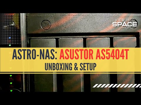 NAS: Asustor Nimbustor Gen2 / AS5404T - Unboxing & Setup