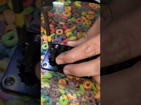 I built this Froot Loops Guitar! #diy #guitar @frootloops