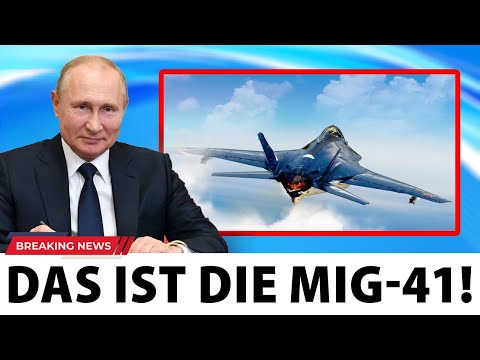 Das Überschallflugzeug MiG-41 aus Russland erschüttert die militärische Luftfahrt weltweit!