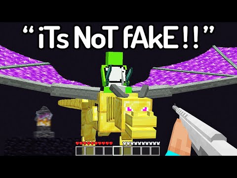 The FUNNIEST FAKE Minecraft Speedruns EVER...