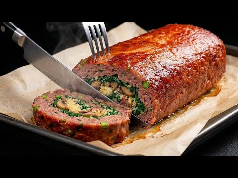 BESTES Hackbratenrezept! Der TRICK mit dem Hackfleisch❗❗❗