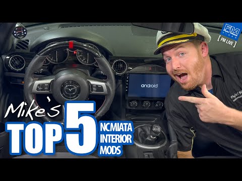 Mike's TOP 5 NC Interior Mods! - 4K - FM Live 9-26-24