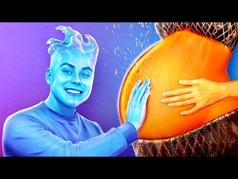 Ember and Wade from Elemental Are Expecting a Baby! Wade Became a Father! Fire vs. Water Parentin...