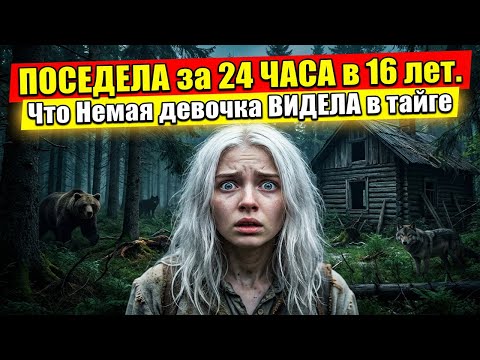 ПОСЕДЕЛА за 24 ЧАСА в 16 лет. Что Немая  девочка ВИДЕЛА в тайге