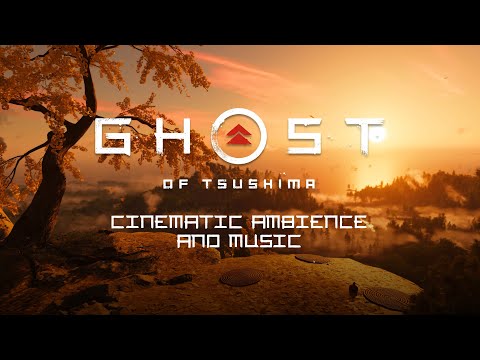 Ghost of Tsushima I Cinematic Ambience & Music I 4K