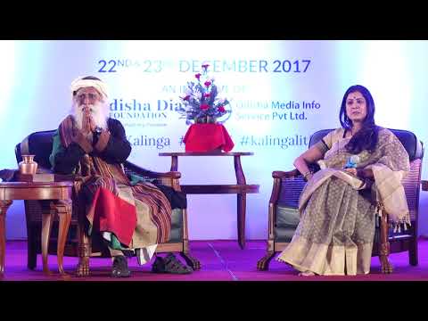 Sadhguru in conversation Arundhathi Subramaniam @ Mystic Kalinga Festival, Kalinga Lit Fest