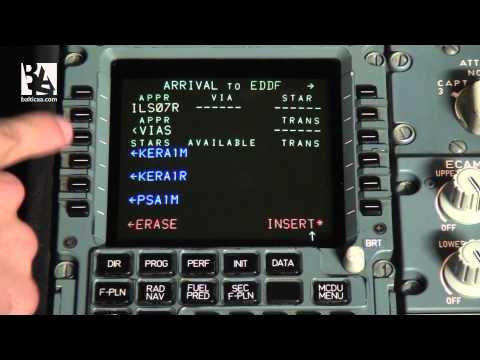 Baltic Aviation Academy: Tutorial of Multi Control Display Unit on Airbus A320