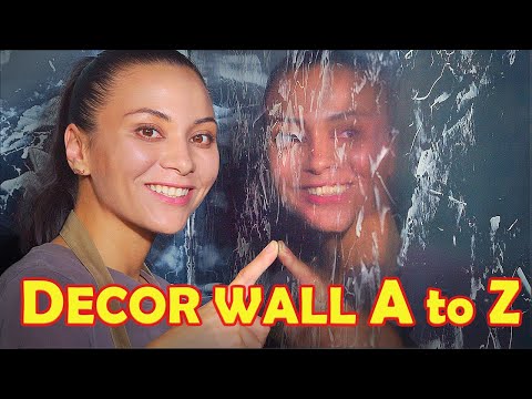 Wall Decor A to Z !! Venetian Plaster DIY !!