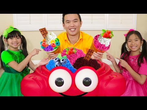 Ice Cream Song | Wendy & Emma Sing-Along Nursery Rhyme Kids Songs