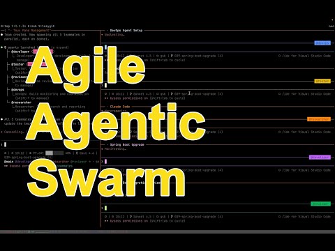 Agile Agentic Swarm
