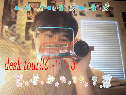 camcorder desk tour (˶˃ ᵕ ˂˶) .ᐟ.ᐟ