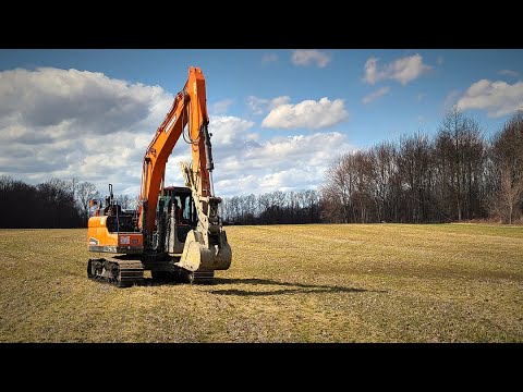 How to Climb a Pile in an Excavator