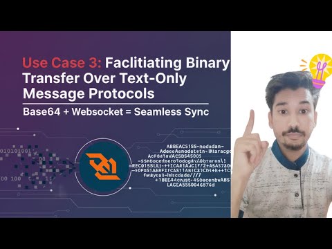 Use Case 3: Facilitating Binary Transfer Over Text Only Message Protocols #springboottutorial