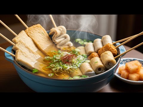 길거리 포차 사장님이 알려준 레시피! 끓일수록 시원한 명품 어묵국 황금 비율