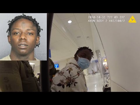 Bodycam: Florida Artist Jackboy Arrested at Airport on Robbery Warrant