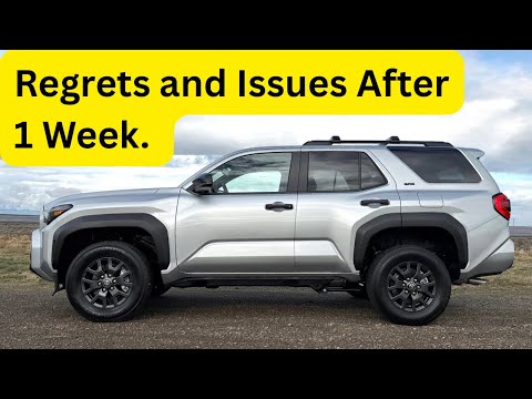 2026 Toyota 4Runner | 1 Week of Ownership Update