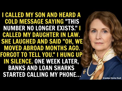 My Son And His Wife Took A Long Trip Abroad. A Week Later, Banks And Loan Sharks Called Me...