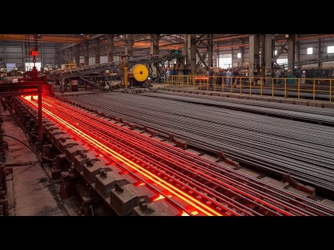 How Korea Mass Produces High Quality Rebar Using Recycled Scrap Metal with Technology