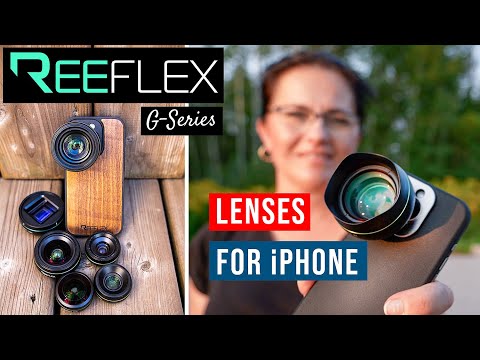 INSANE QUALITY! REEFLEX G-series lenses and filters for iPhone