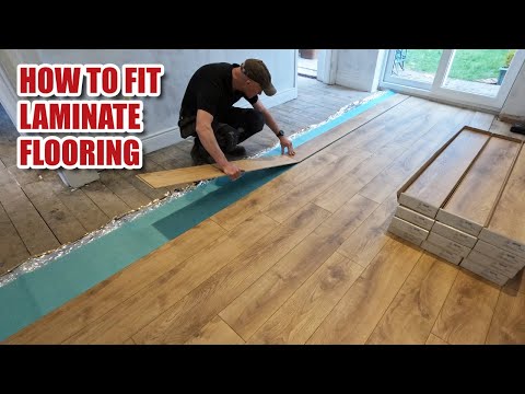 I’m fitting DURABLE laminate flooring! (Elka Aqua Protect)