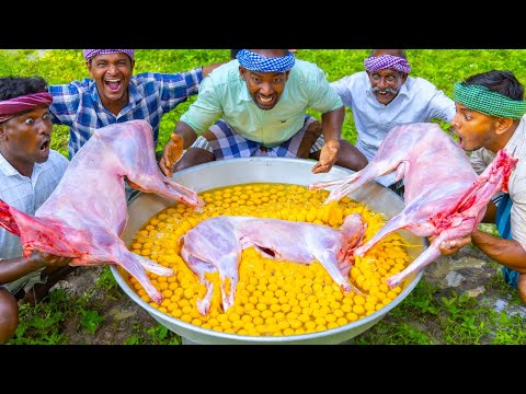 MUTTON OMELETTE | Eggs with Whole Goat Meat | High Protein Omelette Recipe | Healthy Breakfast