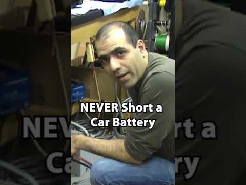 Never Short a Car Battery #failure #funny