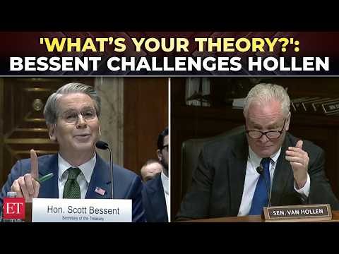 'WHY WOULD I DO THAT?' Scott Bessent fires back at Van Hollen’s ‘tax windfall’ accusation in Senate