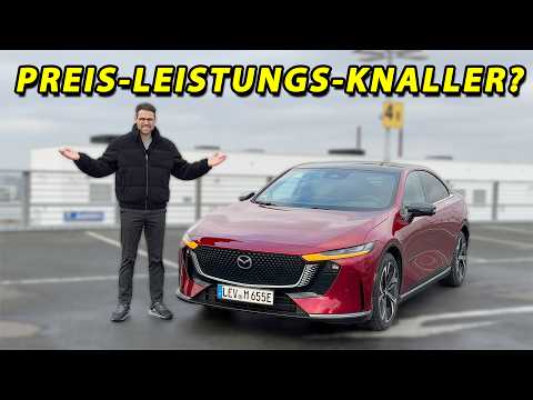 Mazda 6e Fahrbericht mit Autobahn Reichweite und Lade-Test! Gute Alternative zu VW ID7 und Model 3?