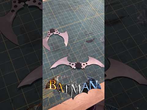 Metal Folding Batarangs (Batman Arkham) #batman #batmanarkhamknight