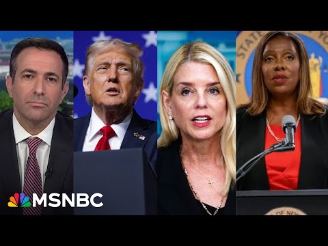 Busted! Trump LEAKS his own ‘enemies list’ that Bondi disavowed: Melber on James charges