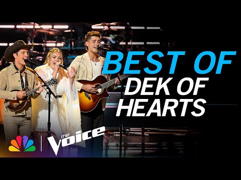 The Best Performances from Finalists DEK of Hearts | The Voice | NBC