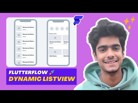 Generate Dynamic Children in Listview | Products Listing From API | FlutterFlow Tutorial