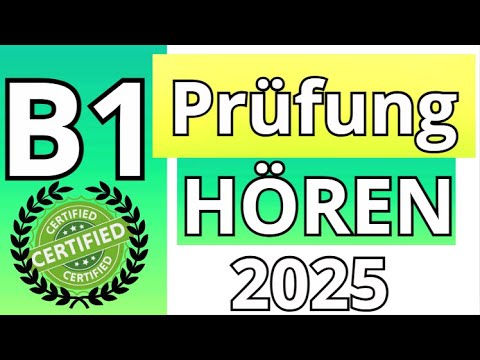 G.A.S.T - B1 Prüfung - Hören Übungssatz - G.A.S.T DTZ 2025 TEST