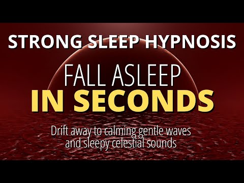 (Strong) Deep Sleep Hypnosis to Fall Asleep Fast | Dark Screen Experience