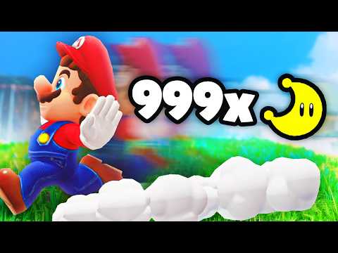 Mario Odyssey aber JEDER MOND macht Mario SCHNELLER!