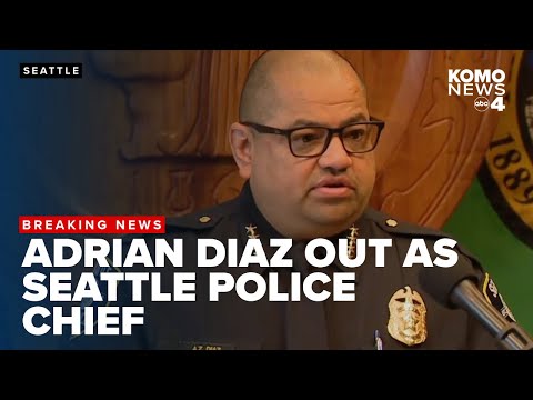 BREAKING: Adrian Diaz out as Seattle's top cop, Sue Rahr named interim police chief