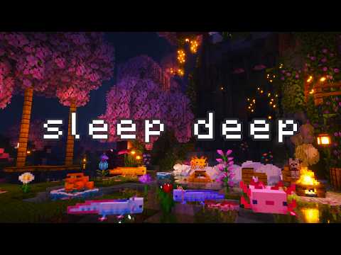 forget about that, take a nap... (minecraft music w/ rain, waterfall)