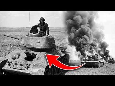 Sa Tour T-34» Inversée " A Détruit Les Tigres 7 — Les Allemands Pensaient Que Le Char Était Abattu