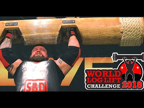 World LOG LIFT Challenge 2018 - FULL Length,    Stars: EDDIE HALL