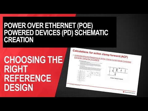 PoE Powered Devices: Schematic creation